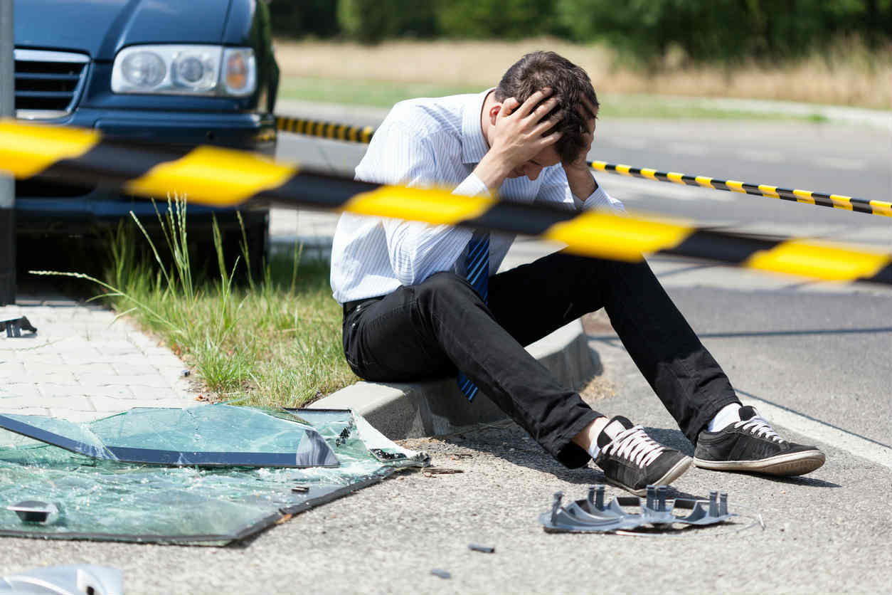 St. Louis man after a accident