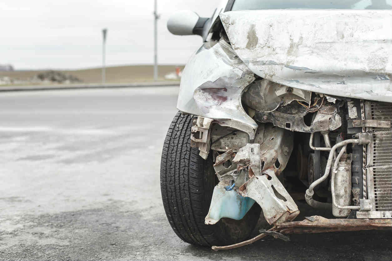 st. louis car accident scene