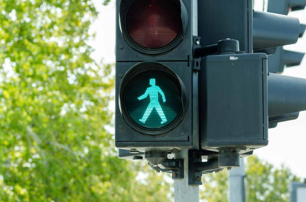 Hit by a pedestrian