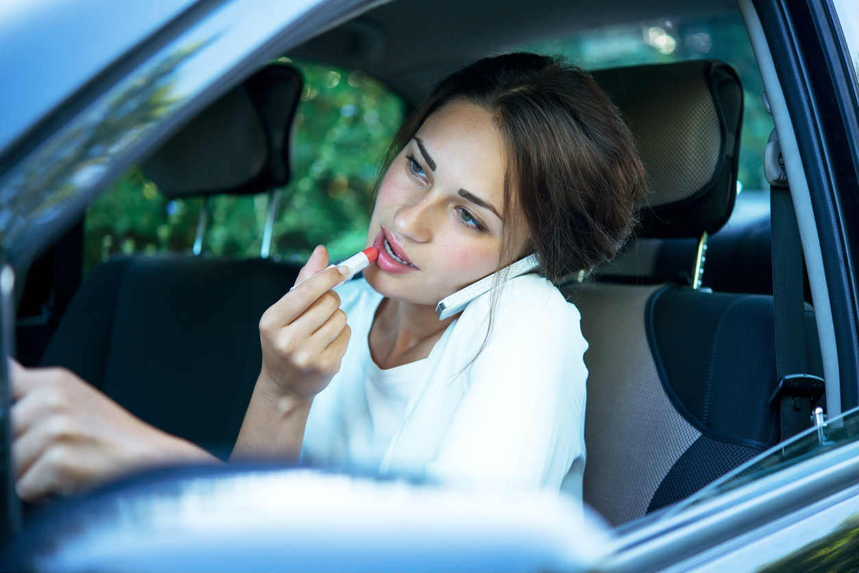 distracted st. louis driver