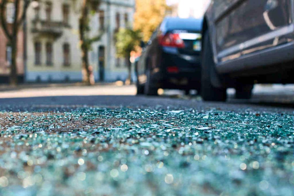 car accident involving a self-driving car