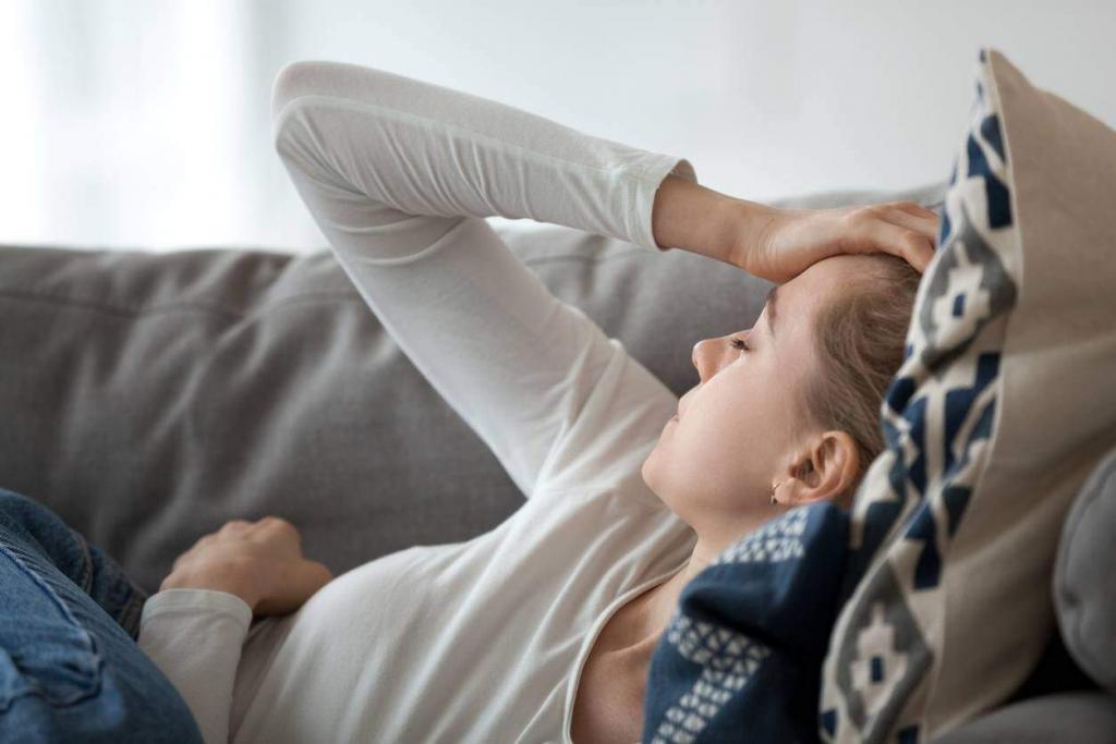 st. louis woman with a migraine