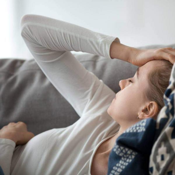 st. louis woman with a migraine