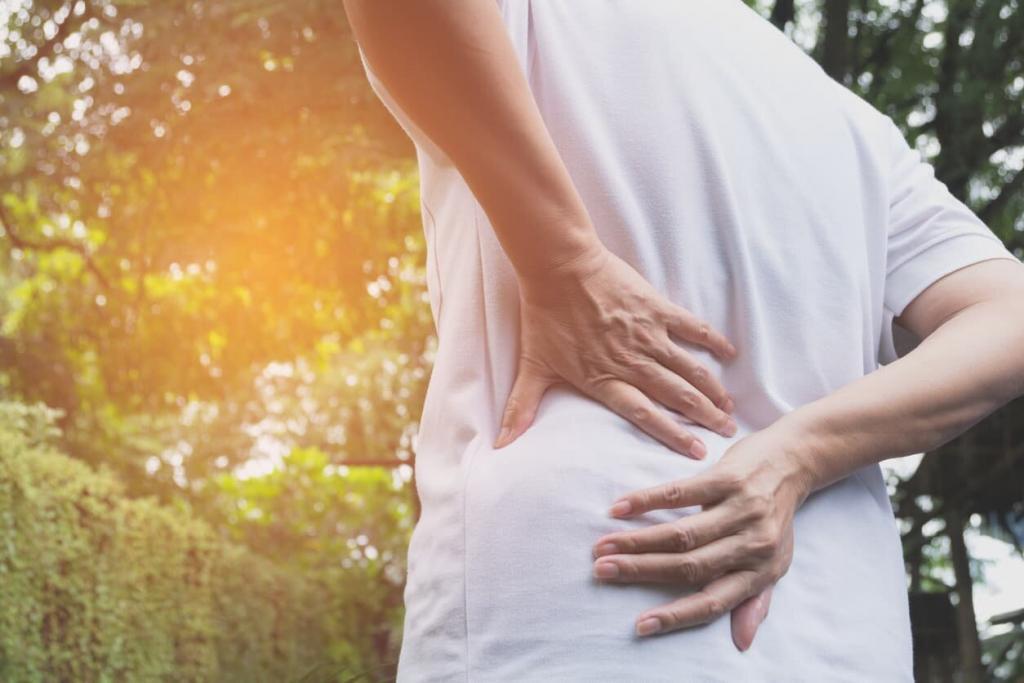 back pain after car accident