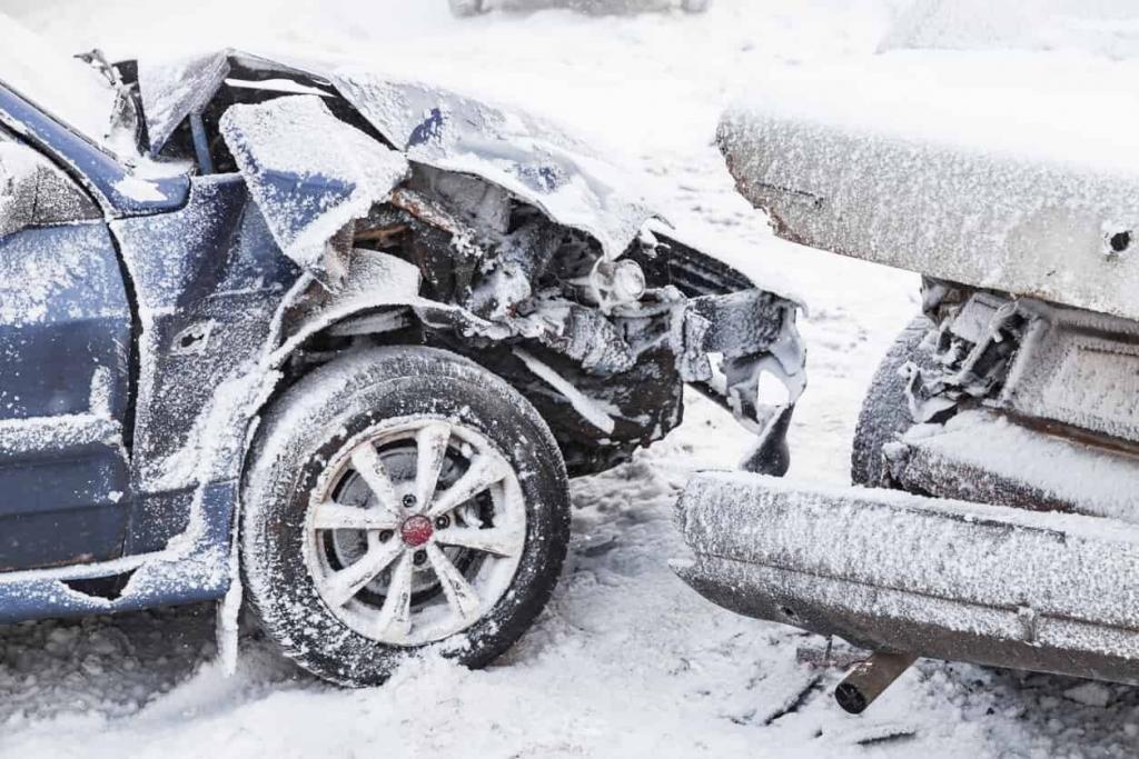 black ice car accident in st. louis