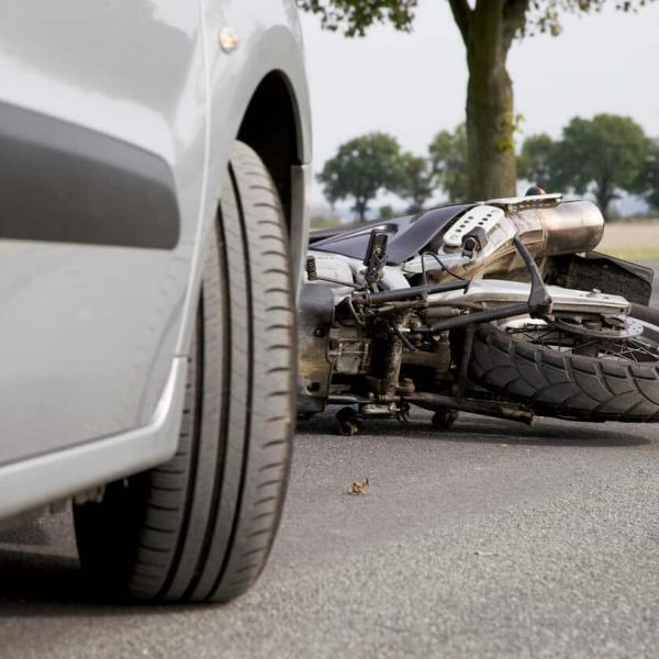 the scene of a st. louis motorcycle accident