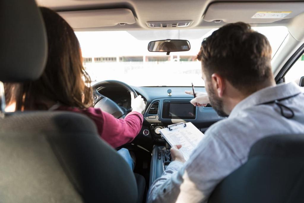 St. Louis student driver with instructor