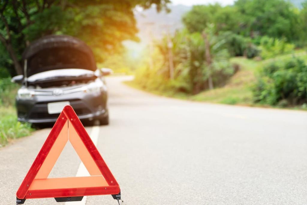 Crash Involving a Broken-Down Car: How Do You Determine Liability?