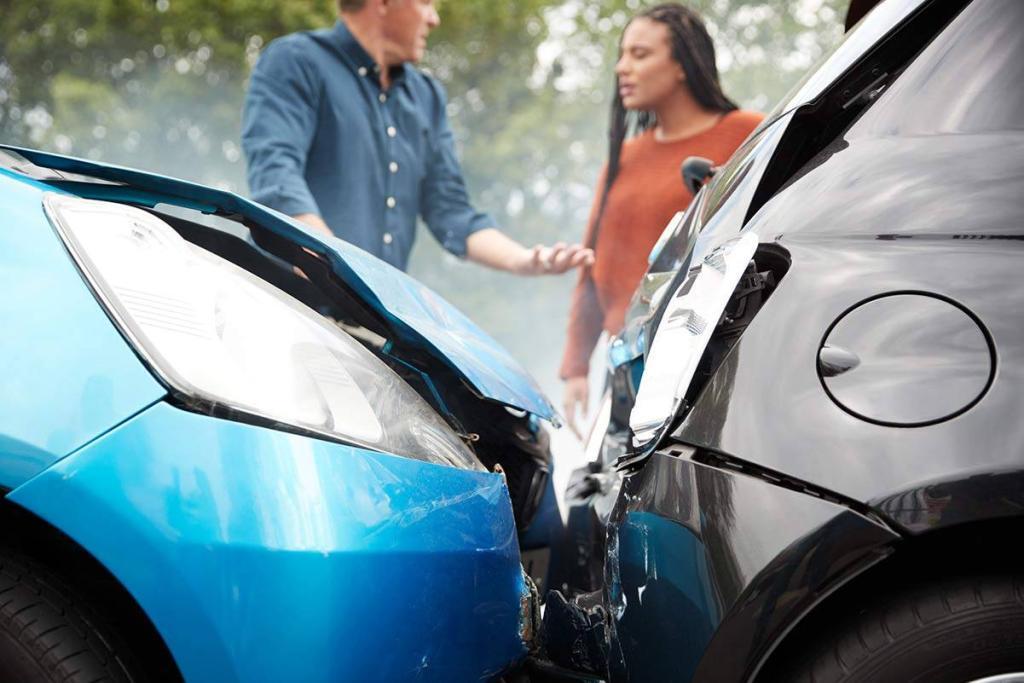 Determing Fault in Car accident stl
