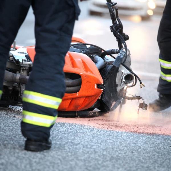 serious motorcycle accident in St. Louis