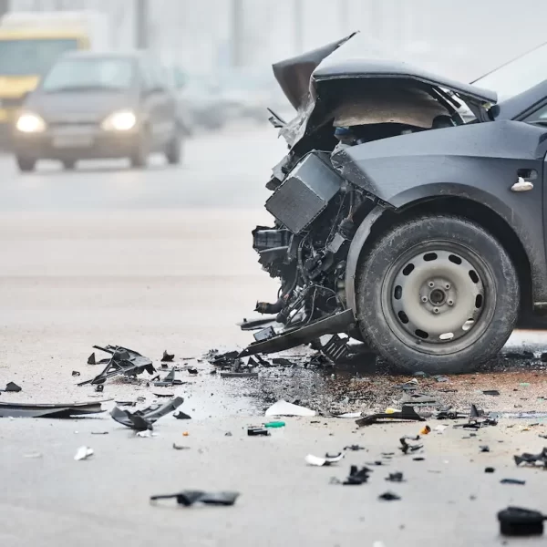 the scene of a st. louis traffic accident