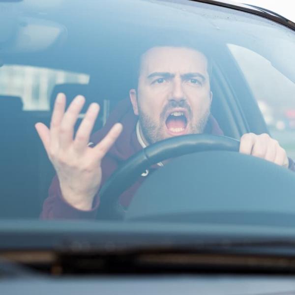 angry driver