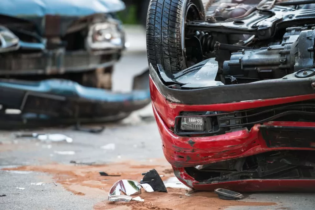 overloaded car accident