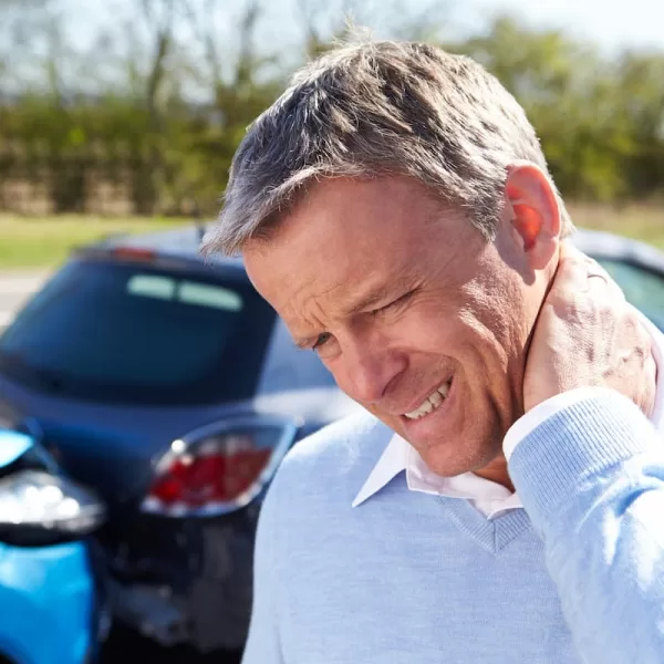 st. louis driver with a soft tissue injury after a car accident