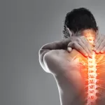 man with spinal cord injury pain
