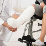 crushed legs in a car accident